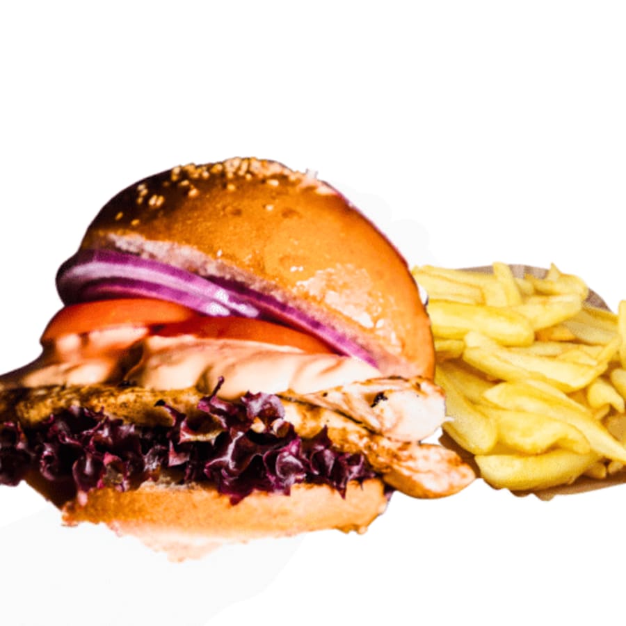 Chicken Burger Menü