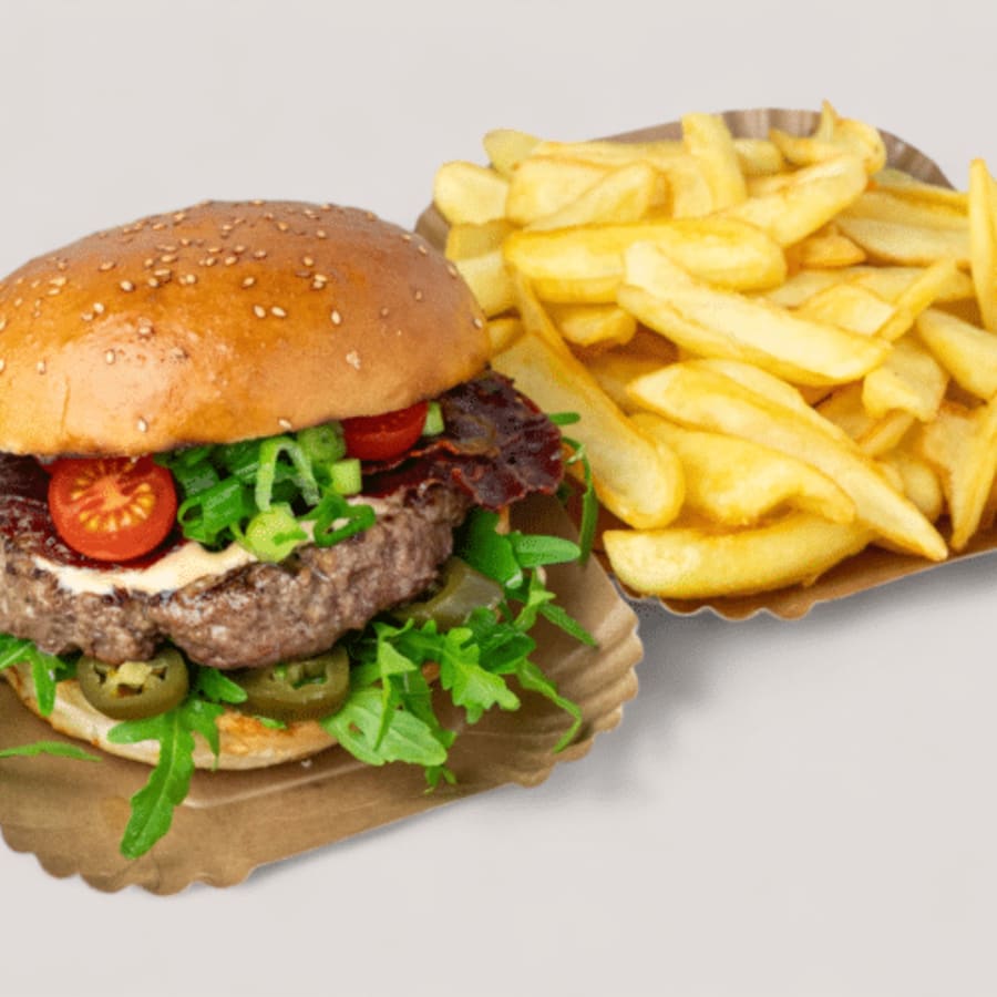 Hausmeister Special Burger Menu